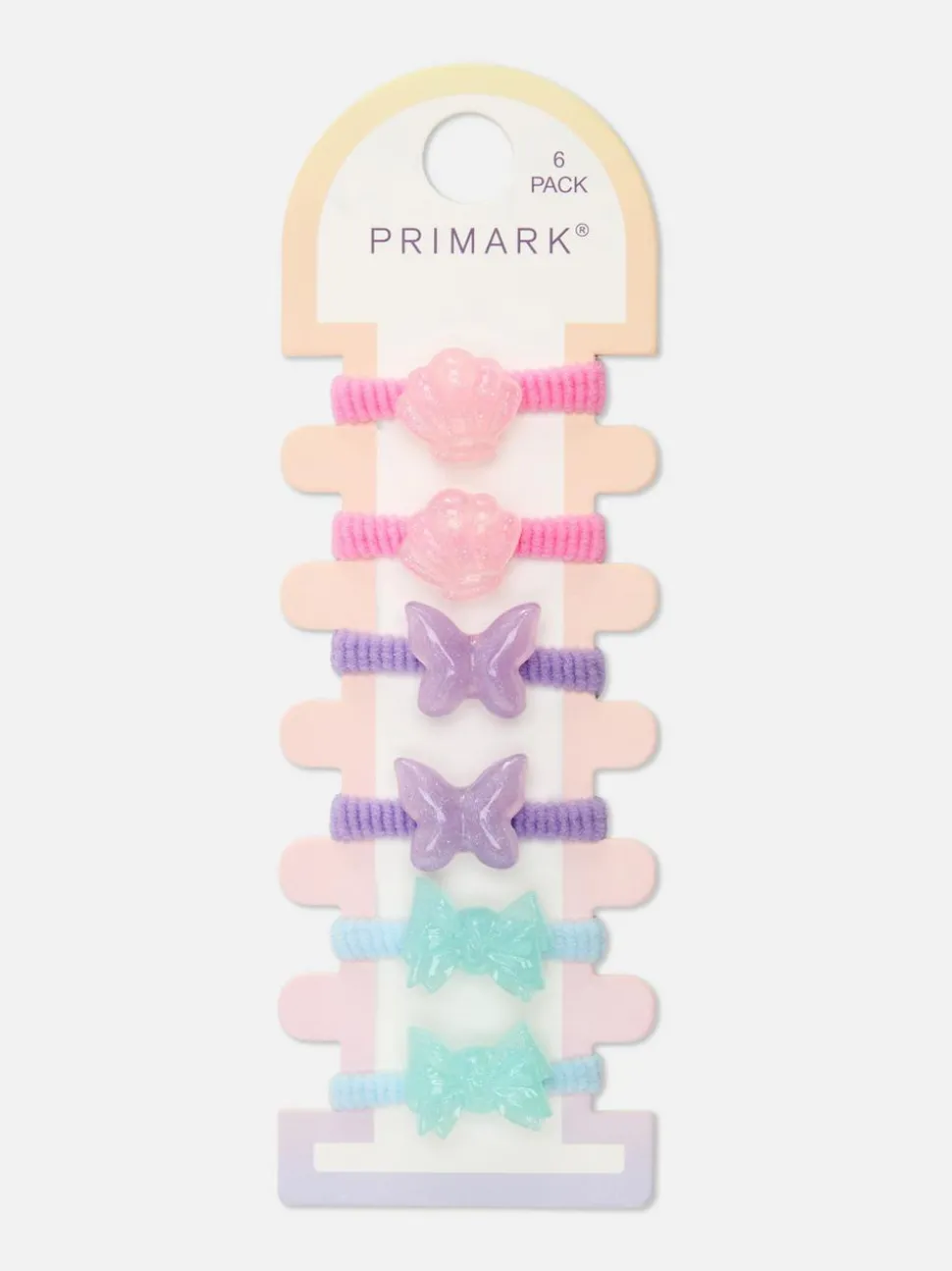 Elastyczne gumki owijki do włosów, 6 szt.