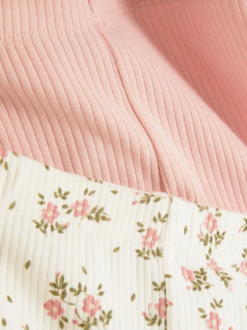 Elastyczne legginsy z różnymi wzorami, 2 pary