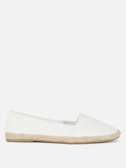 Espadryle z podeszwą z juty