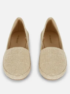 Espadryle z podeszwą z juty