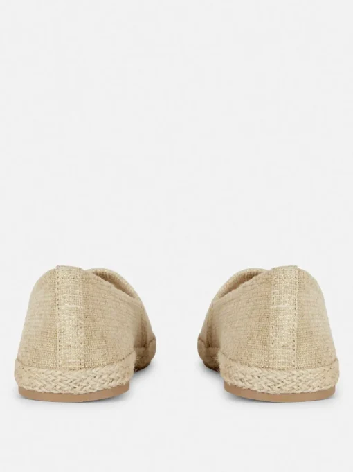 Espadryle z podeszwą z juty