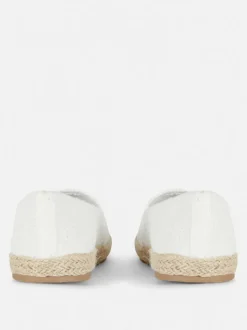 Espadryle z podeszwą z juty