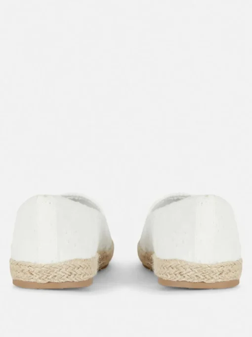 Espadryle z podeszwą z juty