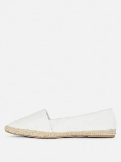 Espadryle z podeszwą z juty