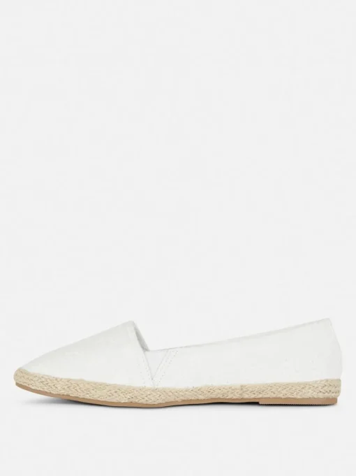 Espadryle z podeszwą z juty