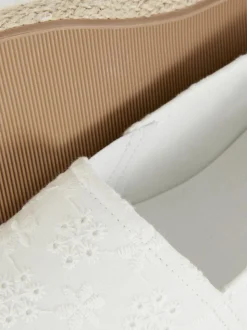 Espadryle z podeszwą z juty