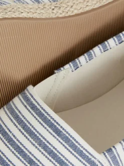 Espadryle z podeszwą z juty