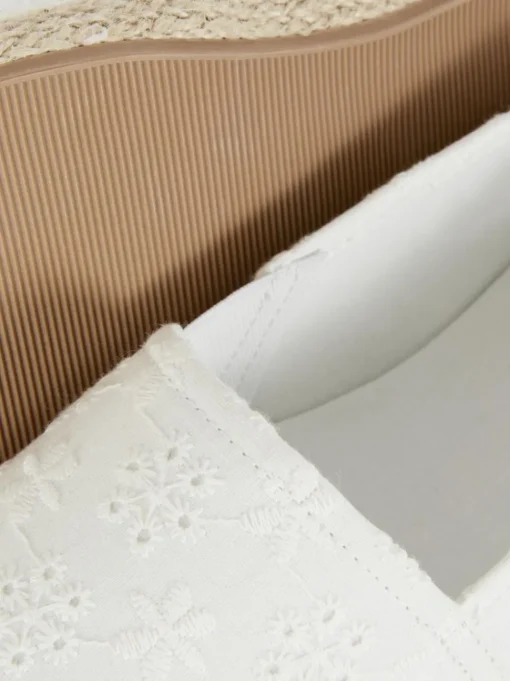 Espadryle z podeszwą z juty