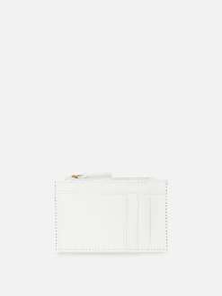 Etui na karty z teksturą skóry węża