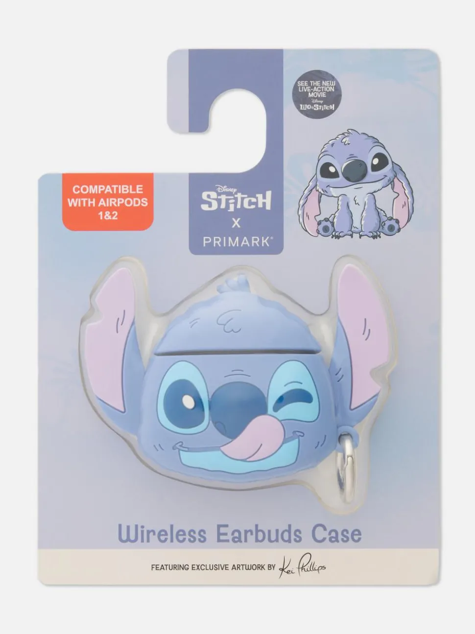 Etui na słuchawki bezprzewodowe z motywem Sticha Disneya