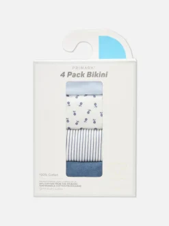 Figi bikini na co dzień, 4 pary