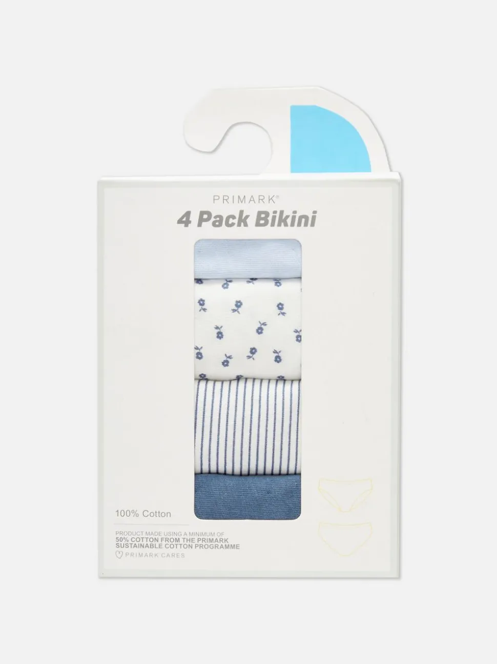 Figi bikini na co dzień, 4 pary