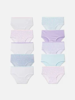 Figi biodrówki z nadrukiem w panterkę, 10 par