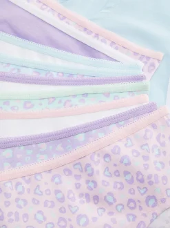 Figi biodrówki z nadrukiem w panterkę, 10 par