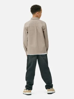 Funkcjonalna koszula z kołnierzykiem i T-shirt