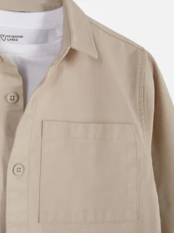 Funkcjonalna koszula z kołnierzykiem i T-shirt