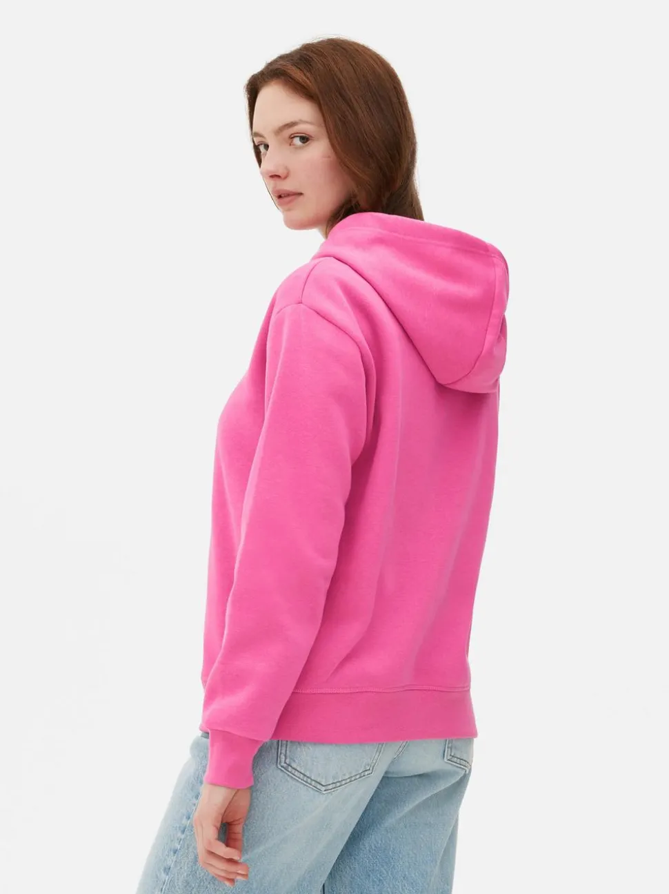 Gładka bluza z kapturem