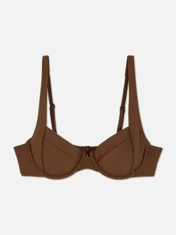 Góra od bikini z piki z fiszbinami Paula Echevarría