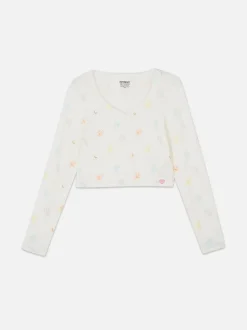 Góra od piżamy z długim rękawem, Troskliwe Misie