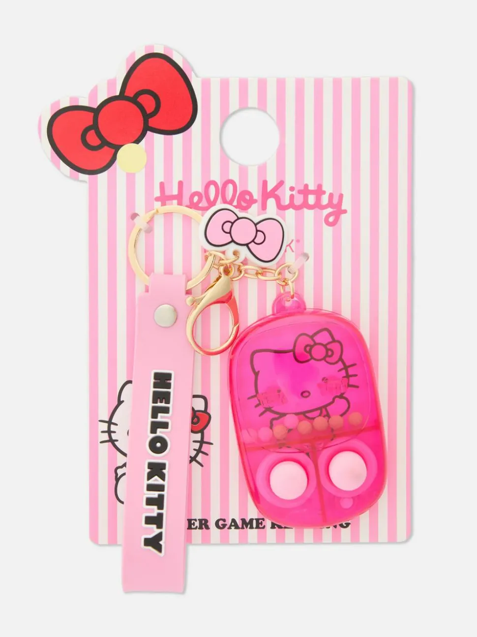 Gra wodna w formie breloka z motywem Hello Kitty
