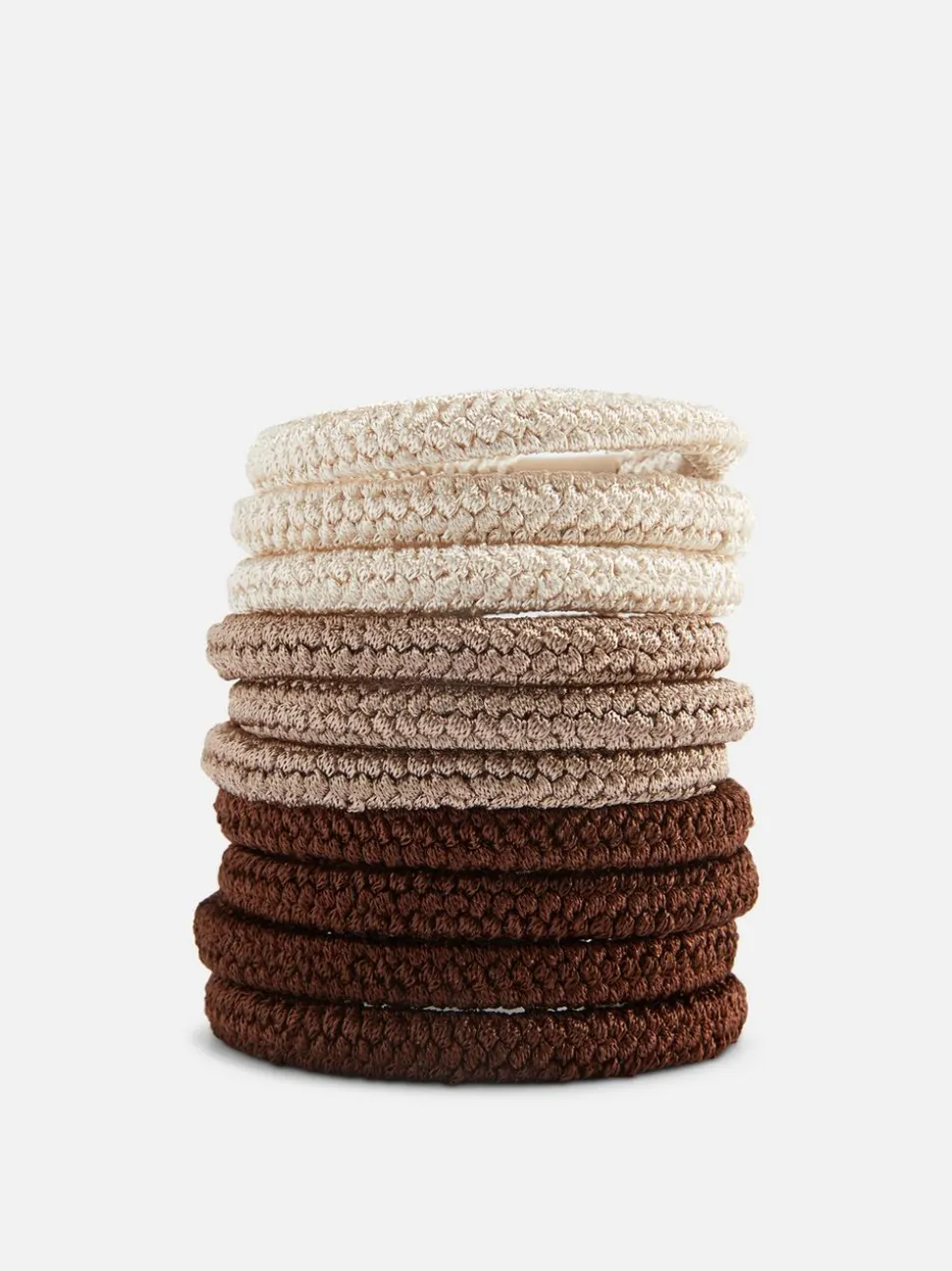 Grube gumki do włosów, 10 szt.