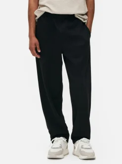 Grube spodnie dresowe Essential z prostą nogawką