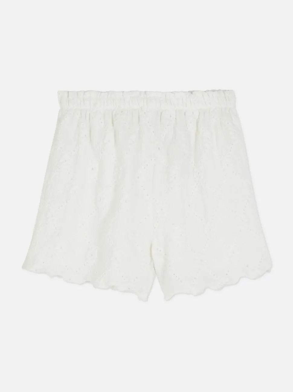 Haftowane szorty z dżerseju