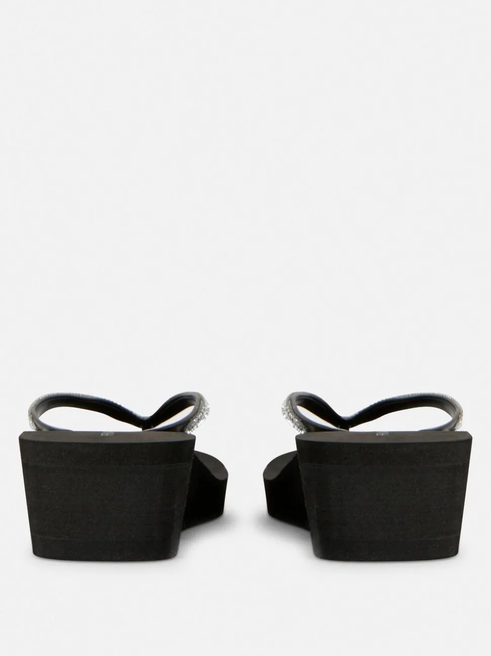 Japonki z diamencikami na koturnie