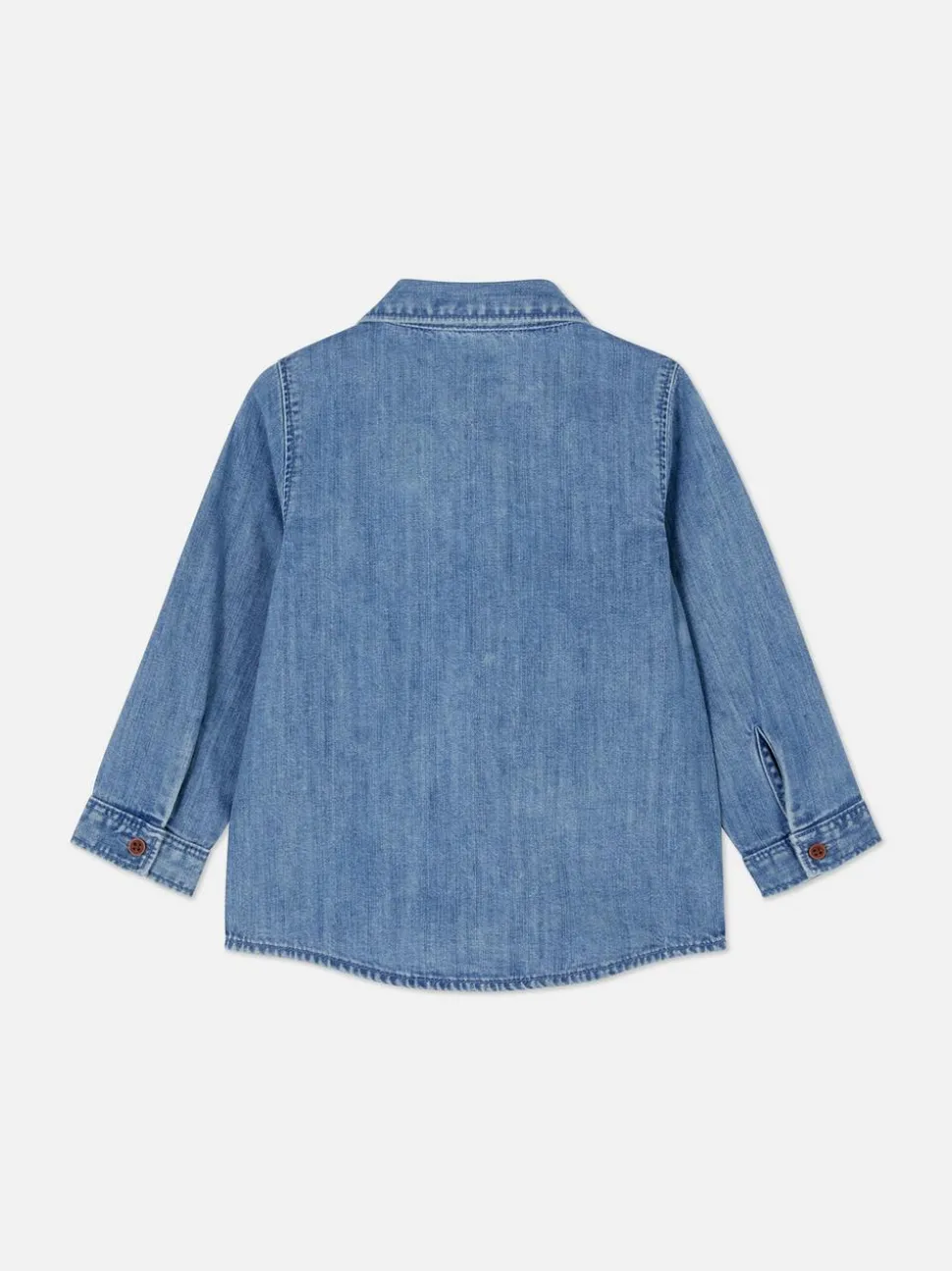 Jeansowa koszula z długim rękawem