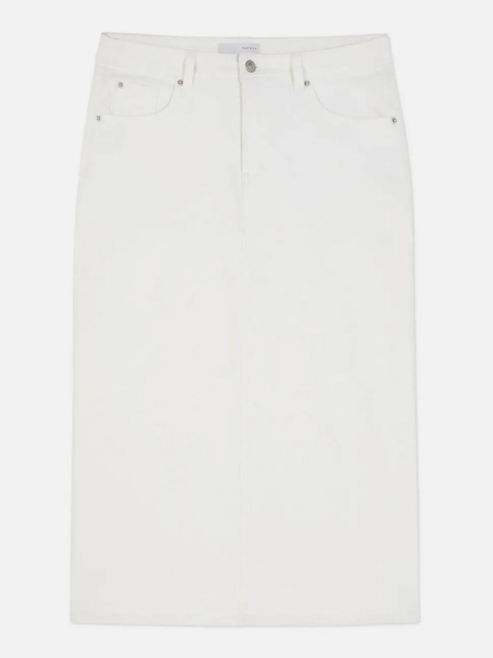 Jeansowa spódnica midi