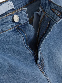 Jeansowa spódnica midi