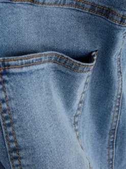 Jeansowa spódnica midi