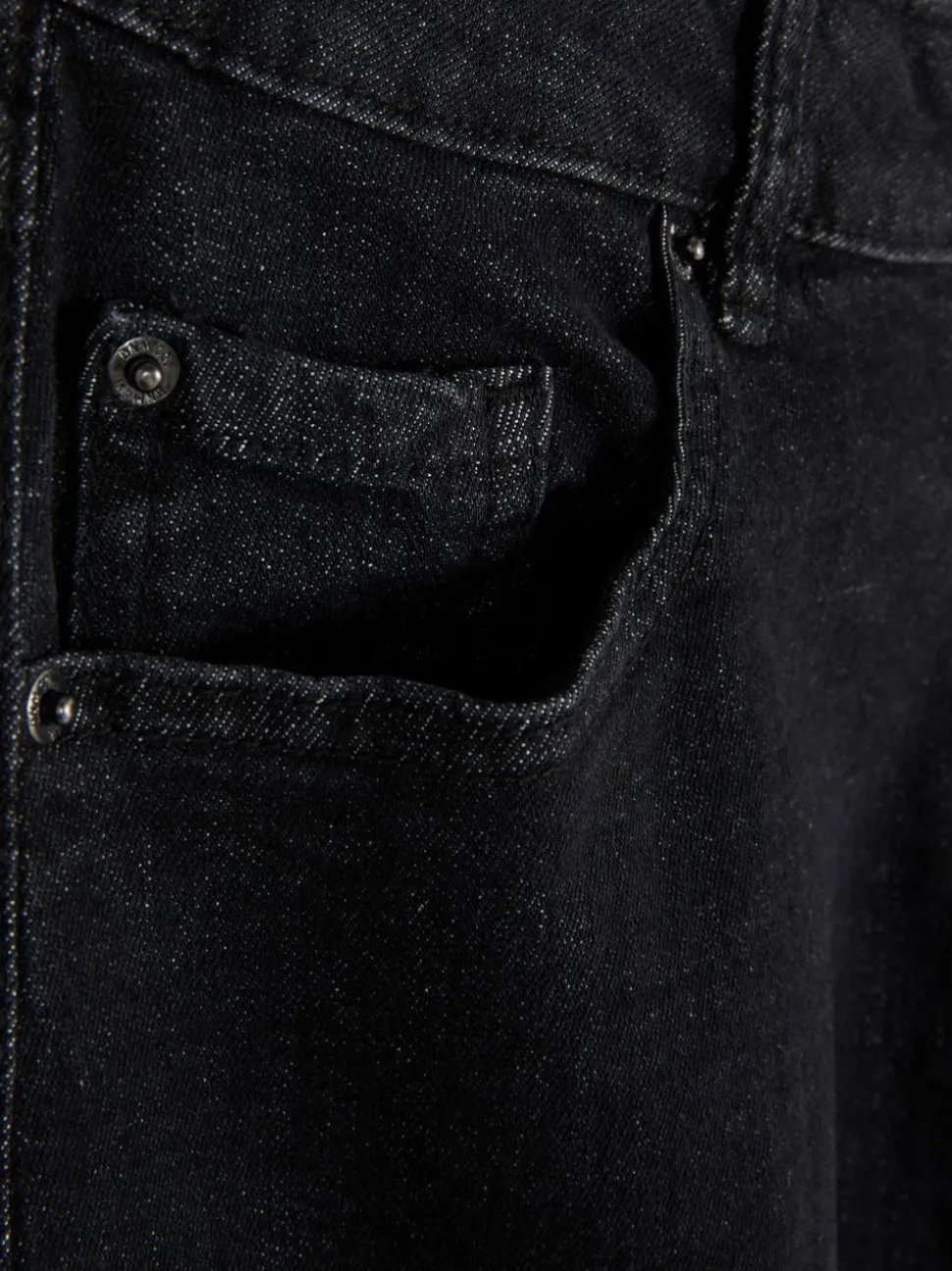 Jeansowa spódnica midi