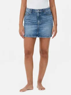 Jeansowa spódnica mini