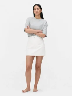 Jeansowa spódnica mini