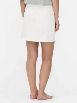Jeansowa spódnica mini
