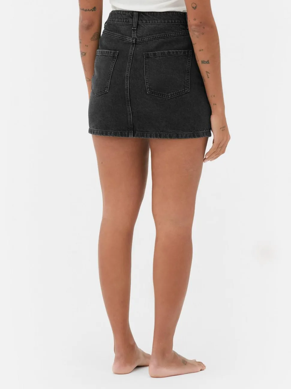 Jeansowa spódnica mini