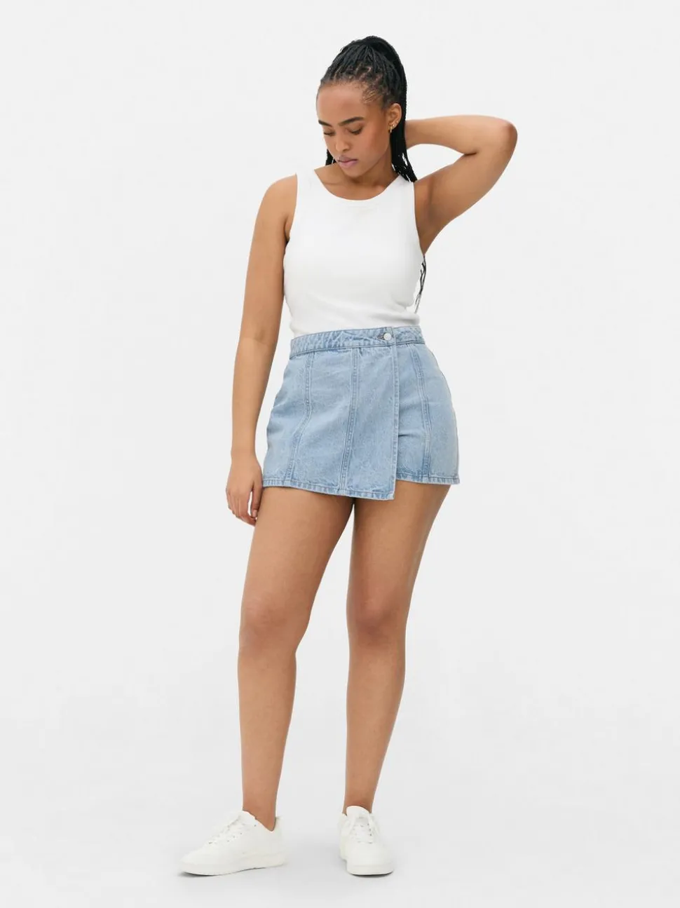 Jeansowe spódnicospodenki