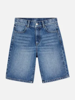 Jeansowe szorty deskorolkowe