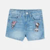 Jeansowe szorty z motywem Hello Kitty i przyjaciół