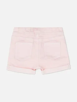 Jeansowe szorty z podwijanymi nogawkami