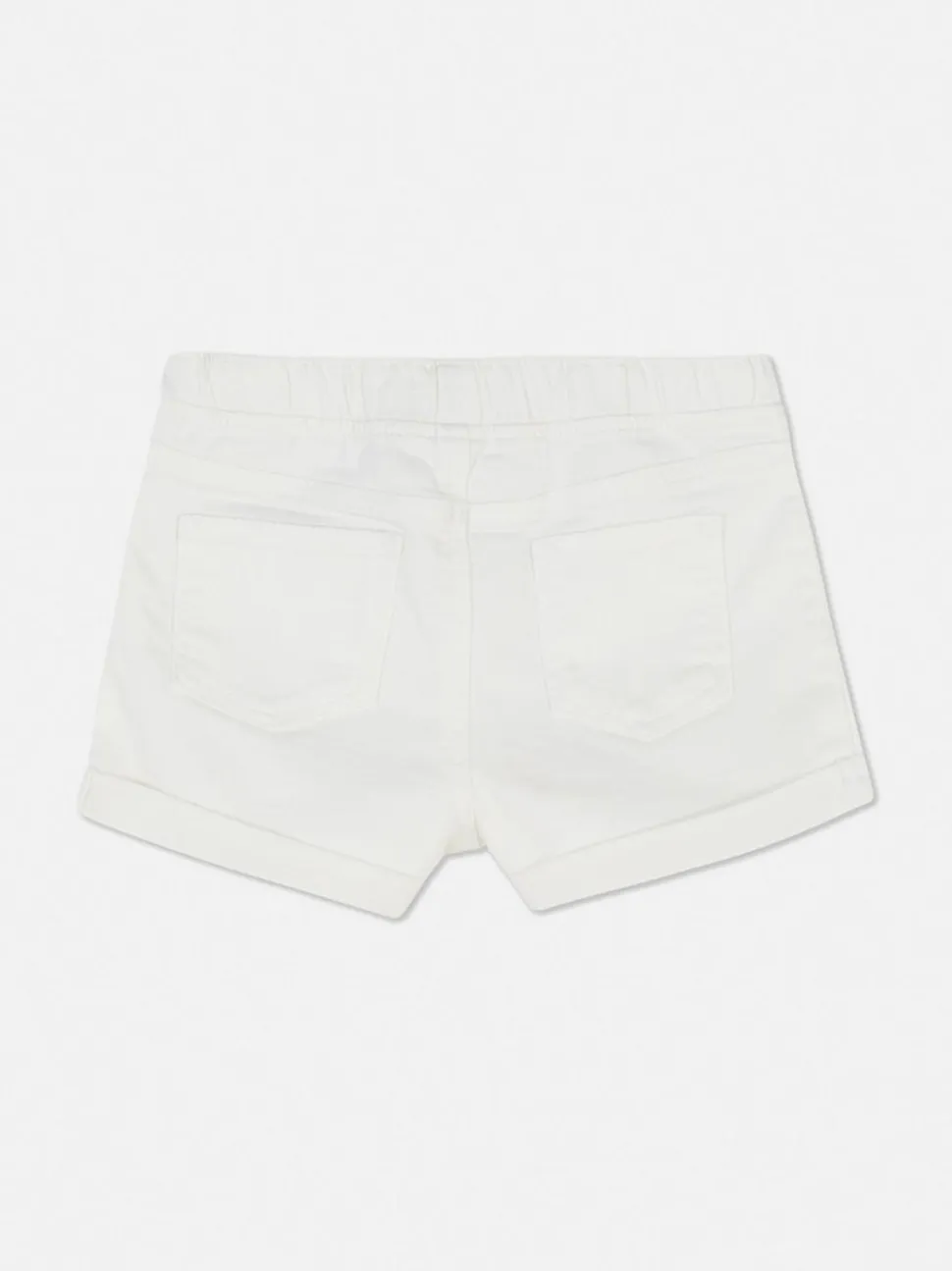 Jeansowe szorty z podwijanymi nogawkami