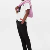 Jeansy skinny o splocie diagonalnym