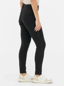 Jeansy skinny ze średnim stanem Essential