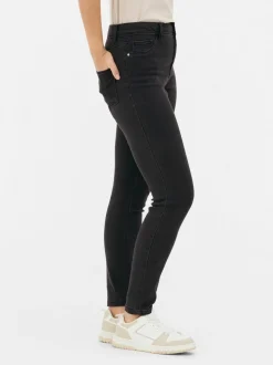 Jeansy skinny ze średnim stanem Essential