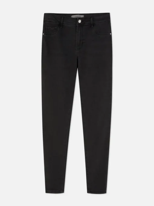 Jeansy skinny ze średnim stanem Essential