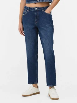 Jeansy z prostą nogawką o kroju slim I standard