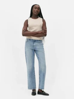 Jeansy z prostą nogawką The Edit