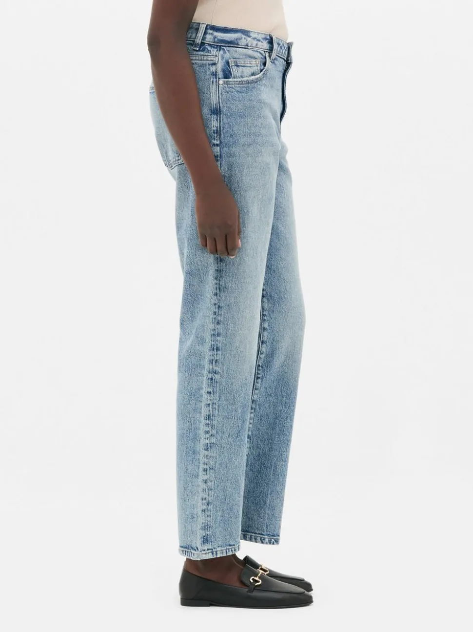 Jeansy z prostą nogawką The Edit