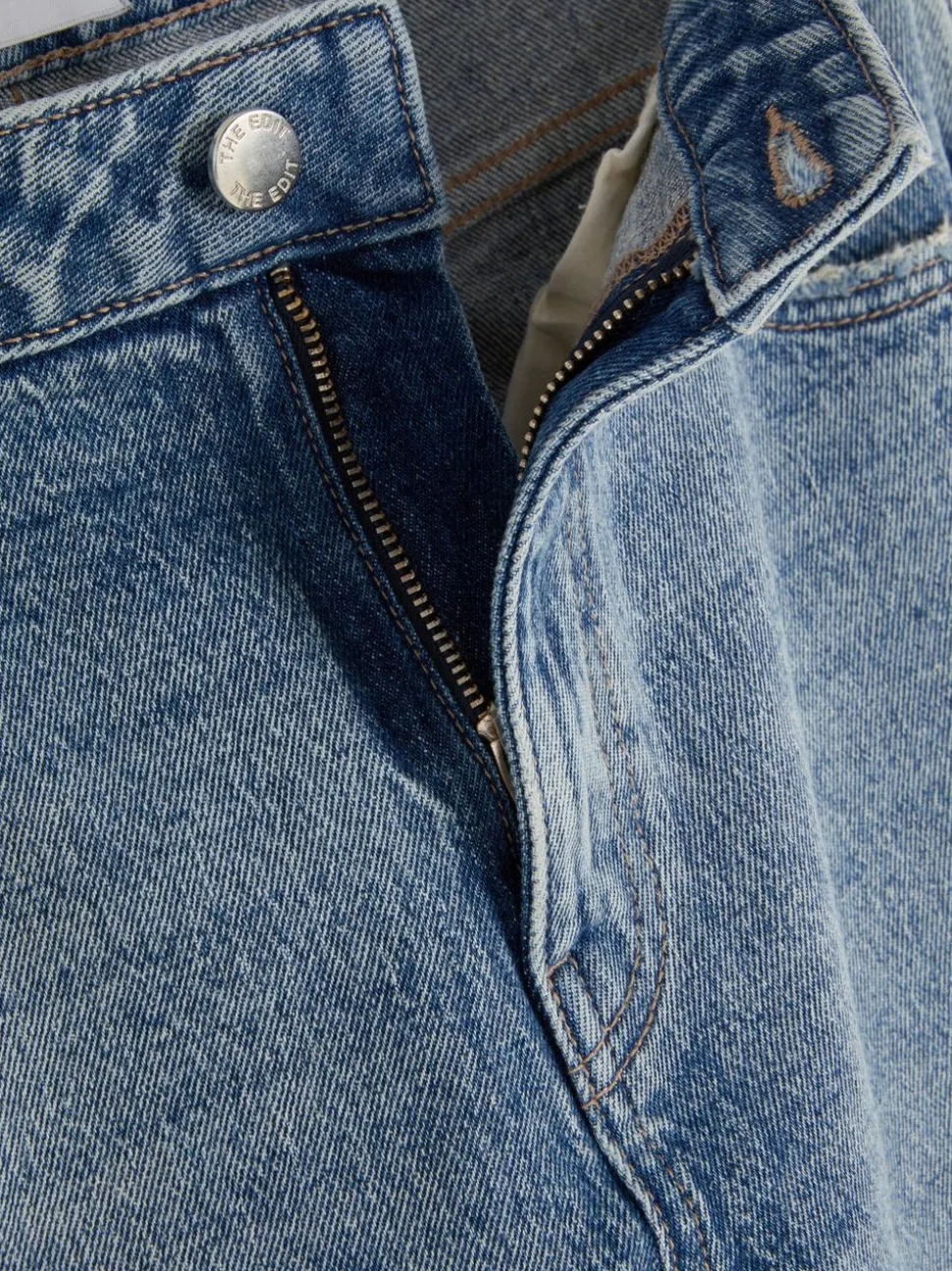 Jeansy z prostą nogawką The Edit